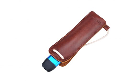leather vape pen holder for kiwicig disposable pods