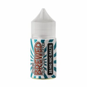 brewed milk and coffee vape liquid