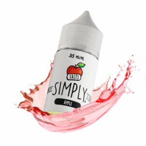 simply apple nic salt e liquid