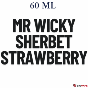 Mr Wicky Sherbet- Strawberry 60ml Eliquid
