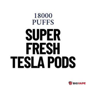 Super Fresh Tesla 18000 Puffs Pods